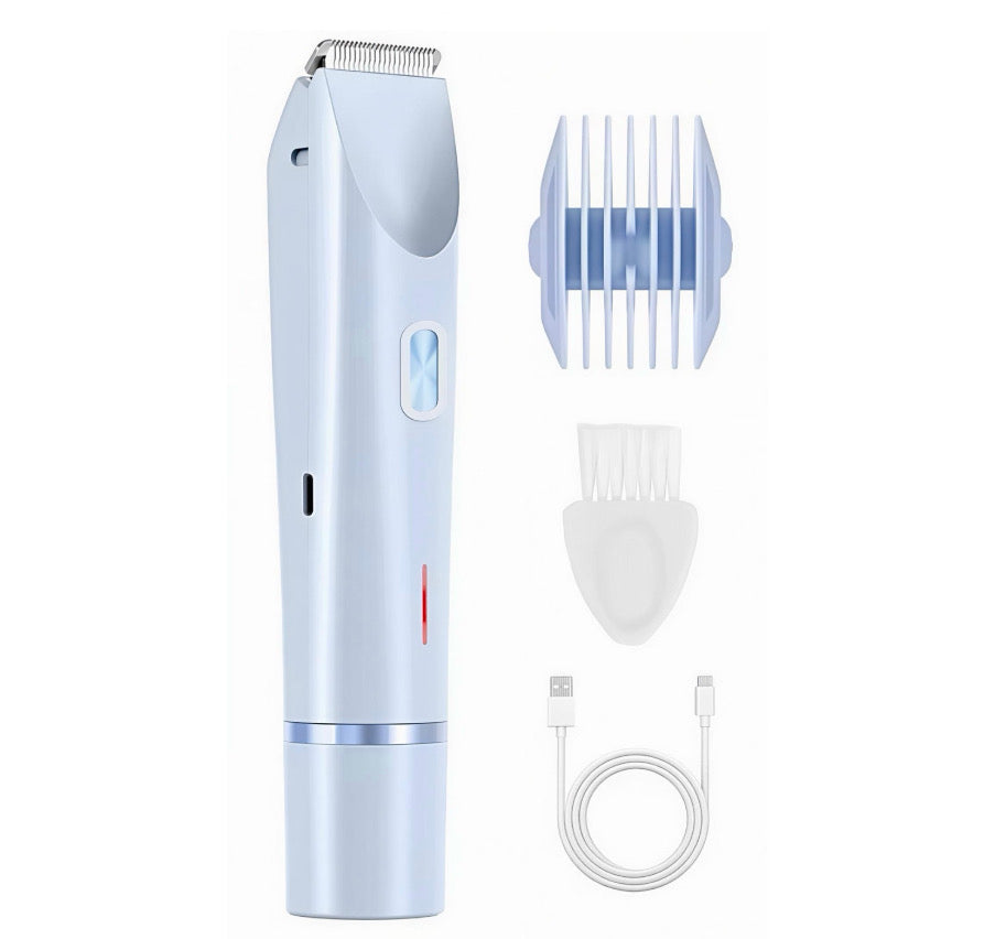 Dual-Head Safety Shaver
